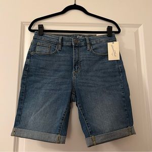 Universal Thread High-Rise Bermuda Denim Shorts